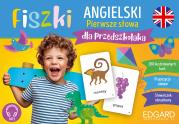 Fiszki. Angielski Pierwsze słowa dla przedszkolaka. Autor: Kępińska Katarzyna, Ewa O'Neill. Dadada.pl Okładka książki Fiszki. Angielski Pierwsze słowa dla przedszkolaka