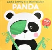 Okładka książki Gdzie ukryły się zwierzątka - panda