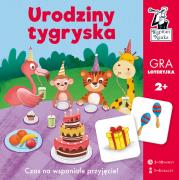 Gra Urodziny tygryska Kapitan Nauka. Autor: Opracowanie zbiorowe. Dadada.pl Okładka książki Gra Urodziny tygryska Kapitan Nauka