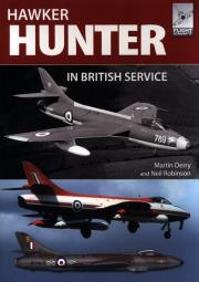 Okładka książki HAWKER HUNTER IN BRITISH SERVI