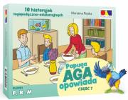 Historyjki obrazkowe. Papuga Aga opowiada cz.7. Autor:   Praca zbiorowa. Dadada.pl Okładka książki Historyjki obrazkowe. Papuga Aga opowiada cz.7