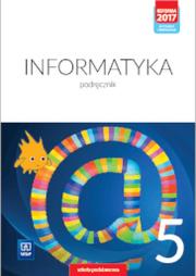 Okładka książki Informatyka podręcznik dla klasy 5 szkoły podstawowej 177346
