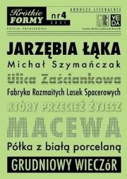 Jarzębia Łąka. Krótkie Formy 4. Autor: Szymańczak Michał. Dadada.pl Okładka książki Jarzębia Łąka. Krótkie Formy 4