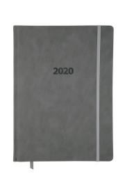 Opakowanie Kalendarz 2020 KK-A4TL książkowy A4 tygodniowy Lux szary