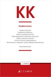 Okładka książki KK. Kodeks karny oraz ustawy towarzyszące