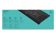 Okładka książki Klawiatura Logitech 920-005217 (USB 2.0; kolor czarny)