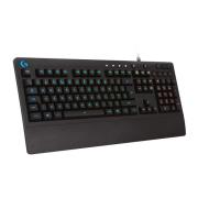 Okładka książki Klawiatura Logitech  920-008093 (mechaniczna; USB 2.0; (US); kolor czarny)