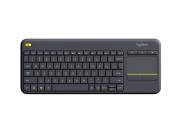 Okładka książki Klawiatura Logitech K400 920-007145 (USB 2.0; kolor czarny