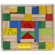 Opakowanie Klocki drewniane 39 elementów