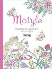 Okładka książki Kolorowanki dla dorosłych Motyle