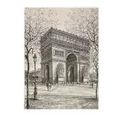 Opakowanie Kołoszkicownik 25k A3, łuk triumfalny