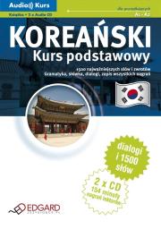 Okładka książki Koreański Kurs podstawowy + CD