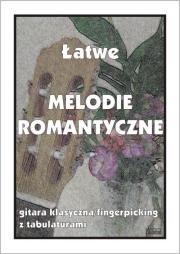 Łatwe melodie romantyczne. Gitara klasyczna.... Autor: M. Pawełek. Dadada.pl Okładka książki Łatwe melodie romantyczne. Gitara klasyczna...