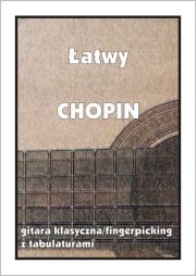 Okładka książki Łatwy Chopin. Gitara klasyczna...