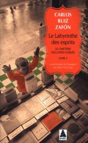Le Labyrinthe des esprits. Autor: Carlos Ruiz Zafon. Dadada.pl Okładka książki Le Labyrinthe des esprits