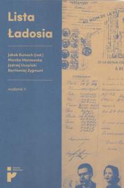 Okładka książki Lista Ładosia. Spis osób, na których..