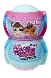 LOL Surprise Color Change 2w1 Me&Sis&Pet (12szt). Wydawca: MGA. Dadada.pl Opakowanie LOL Surprise Color Change 2w1 Me&Sis&Pet (12szt)