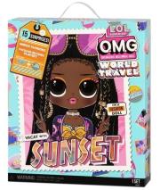 LOL Surprise OMG Travel Doll Sunset. Wydawca: MGA. Dadada.pl Opakowanie LOL Surprise OMG Travel Doll Sunset