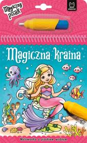 Okładka książki Magiczna kraina. Malowanka z pisakiem wodnym