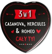Magnes Love 75-Casanova. Wydawca: PAN DRAGON. Dadada.pl Opakowanie Magnes Love 75-Casanova