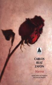 Marina. Autor: Carlos Ruiz Zafon. Dadada.pl Okładka książki Marina