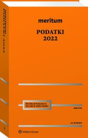 Okładka książki Meritum Podatki 2022