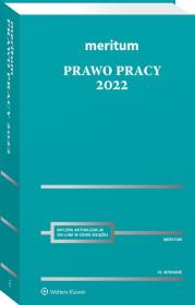 Okładka książki Meritum Prawo Pracy 2022