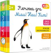 Okładka książki Miau! Hau! Kwa! Pierwsza Gra AMD