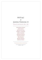 Okładka książki Myśląc z Janem Pawłem II Wykłady Janopawłowe...