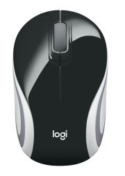 Okładka książki Mysz Logitech M187 Mini 910-002731 (optyczna; 1000 DPI; kolor czarny