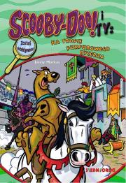 Na tropie Purpurowego Rycerza. Scooby-Doo! i Ty. Autor: Markas Jenny. Dadada.pl Okładka książki Na tropie Purpurowego Rycerza. Scooby-Doo! i Ty