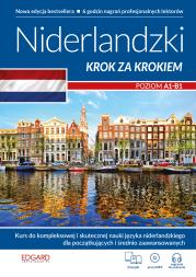 Niderlandzki. Krok za krokiem. Nowa edycja bestsel. Autor: Opracowanie zbiorowe. Dadada.pl Okładka książki Niderlandzki. Krok za krokiem. Nowa edycja bestsel