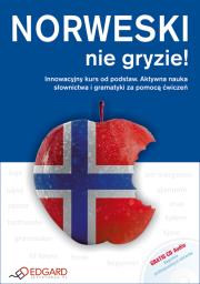 Norweski nie gryzie! + CD w.2022. Autor: Irena Brignull. Dadada.pl Okładka książki Norweski nie gryzie! + CD w.2022