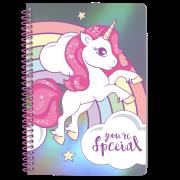 Opakowanie Notatnik A5 z metalizowaną okładką You are Special KL11014