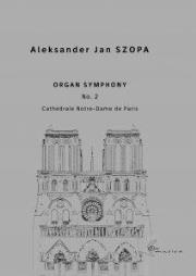 Okładka książki Organ Symphony No. 2 Cathdrale Notre-Dame de...