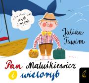 Pan Maluśkiewicz i wieloryb. Autor: Julian Tuwim. Dadada.pl Okładka książki Pan Maluśkiewicz i wieloryb