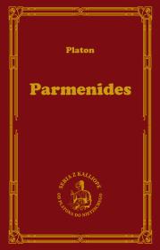 Parmenides. Autor: Platon. Dadada.pl Okładka książki Parmenides