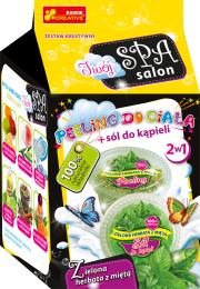 Okładka książki Peeling do ciała & sól do kapieli. Zielona herbata