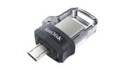 Pendrive SanDisk ULTRA SDDD3-128G-G46 (128GB; microUSB, USB 3.0; kolor szary). Wydawca: SanDisk. Dadada.pl Opakowanie Pendrive SanDisk ULTRA SDDD3-128G-G46 (128GB; microUSB, USB 3.0; kolor szary)