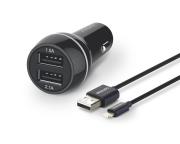 PHILIPS ŁADOWARKA SAMOCHODOWA 2A+1A CZARNA PHILIPS + KABEL IPHONE MFI 3100MAH 2XUSB DUAL 15.5W QUICK CHARGE PHIL-DLP2357V/10. Autor: Irena Brignull. Dadada.pl Okładka książki PHILIPS ŁADOWARKA SAMOCHODOWA 2A+1A CZARNA PHILIPS + KABEL IPHONE MFI 3100MAH 2XUSB DUAL 15.5W QUICK CHARGE PHIL-DLP2357V/10