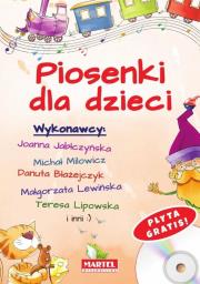 Okładka książki Piosenki dla dzieci + CD
