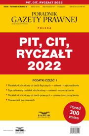 Okładka książki Pit Cit Ryczałt 2022
