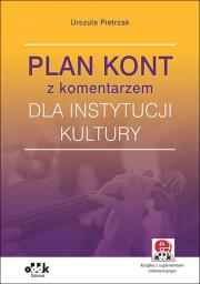 Okładka książki Plan kont z komentarzem dla instytucji kultury