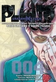 Pluto 4 wyd. 2. Autor: Tezuka Osamu, Urasawa Naoki. Dadada.pl Okładka książki Pluto 4 wyd. 2