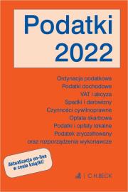Okładka książki Podatki 2022