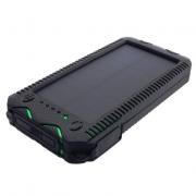 POWERNEED POWER BANK Z PANELEM SOLARNYM 12000MAH LI-POLY, PV 1W, 2X USB 2A, LATARKA LED, ZAPALNICZKA, ZIELONY, S12000G. Wydawca: PowerNeed. Dadada.pl Opakowanie POWERNEED POWER BANK Z PANELEM SOLARNYM 12000MAH LI-POLY, PV 1W, 2X USB 2A, LATARKA LED, ZAPALNICZKA, ZIELONY, S12000G