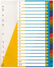 Opakowanie Przekładki A4 PP alfabetyczne BP631-AZ