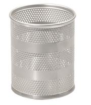Opakowanie Przybornik duży okrągły srebrny BV505-S