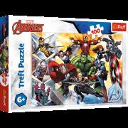 Puzle 100 Siła Avengersów Disney Marvel The Avengers 16431. Wydawca: Trefl PAP. Dadada.pl Opakowanie Puzle 100 Siła Avengersów Disney Marvel The Avengers 16431