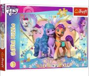 Puzzle 100 Brokatowe Kucyki TREFL. Wydawca: Trefl. Dadada.pl Opakowanie Puzzle 100 Brokatowe Kucyki TREFL